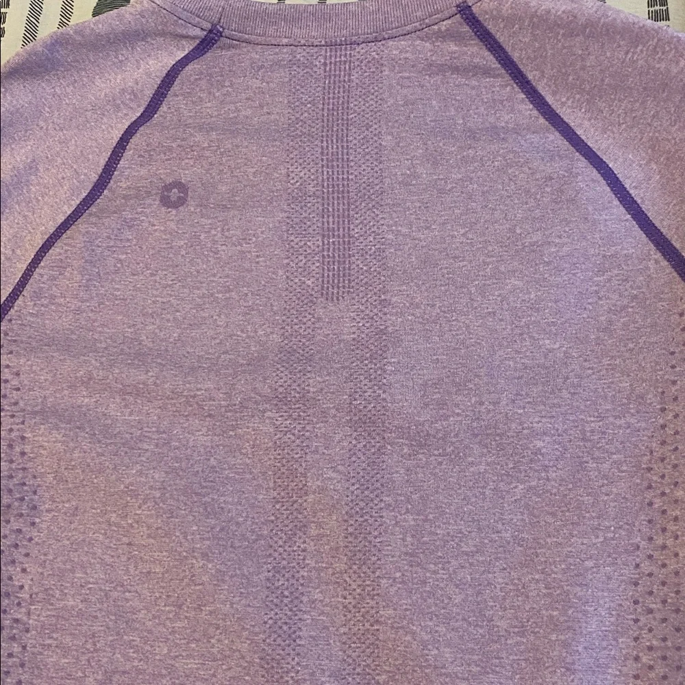 Figs Women's Light Purple Crew Neck underscrub and jogger pants - Picture 7 of 9